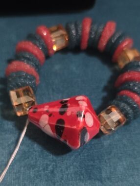 Handmade Multi Color Beaded Bracelet